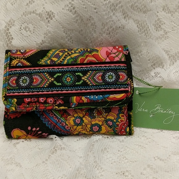 Vera Bradley euro wallet - Picture 2 of 8